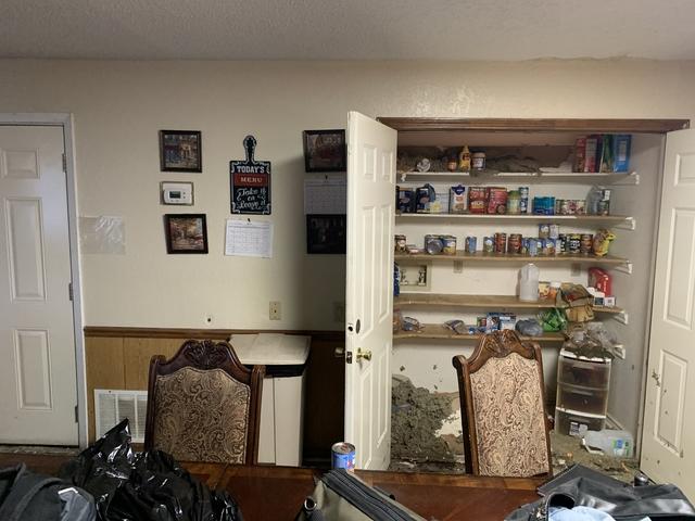 Before Water Damage Cleanup