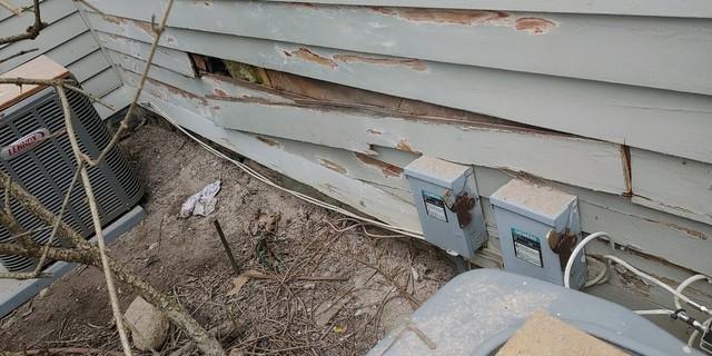 Damaged Siding