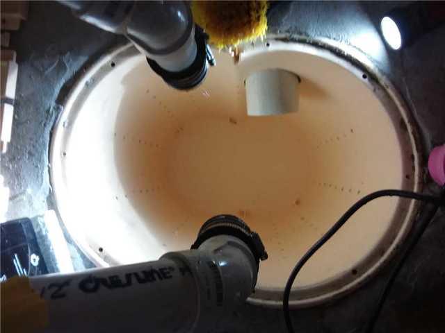 Sump Pump Cleaned