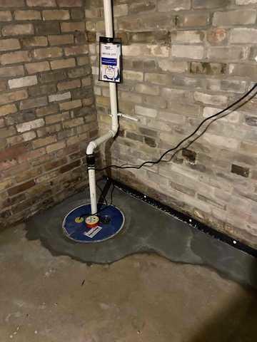 SuperSump Pump Installation