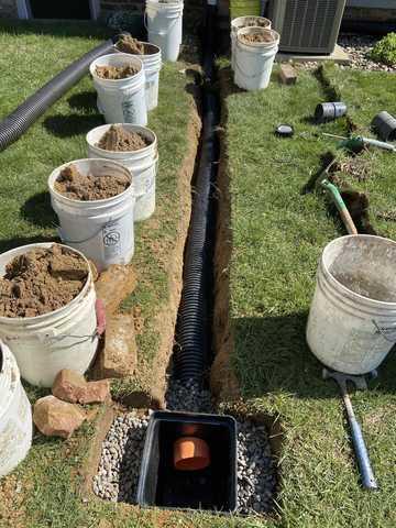 UnderGround Downspout