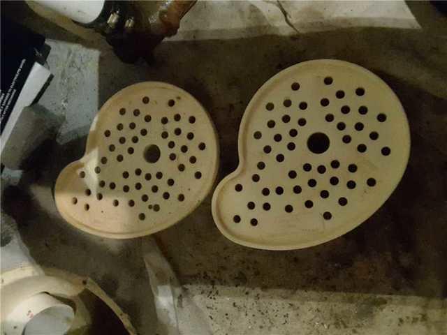 Sump Pump Stands After Maintenance