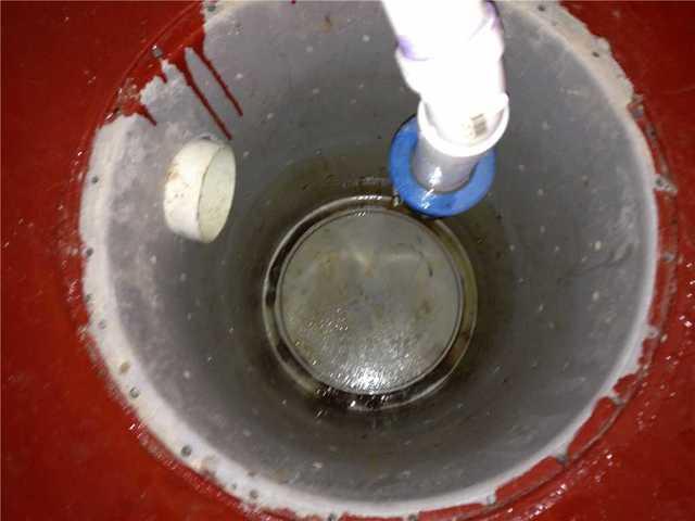 Sump Pump Cleaned