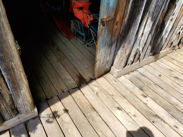 Uneven Threshold from Dock to Boathouse