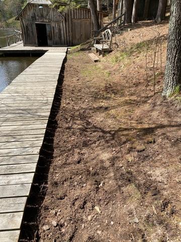 Supported and Backfilled in Brule, WI