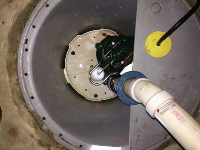 Sump Pump Cleaned