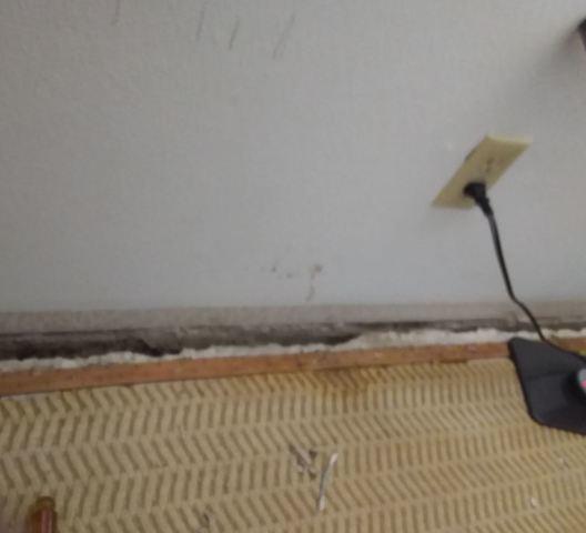 Signs of Advanced Rust in Stem Wall