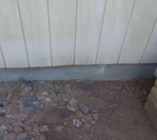 After Stem Wall Repair