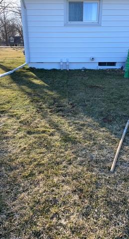 After the outlet is put in, our team is extremely meticulous and detailed oriented when putting the lawn back together. You can hardly tell where the line was put in.