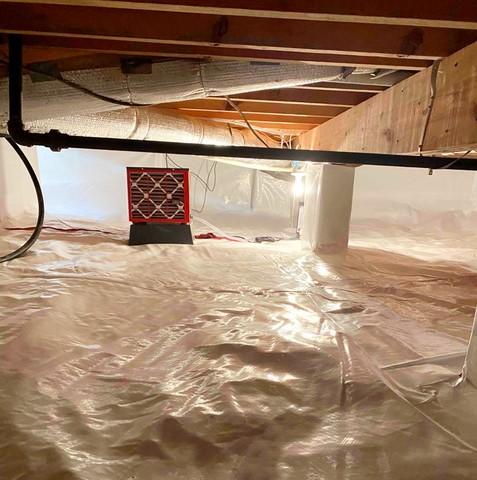 Crawl Space Dehumidifier