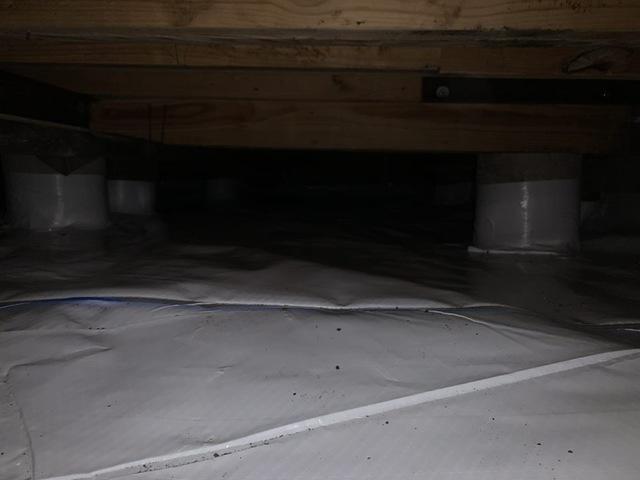 After Crawl Space Encapsulation