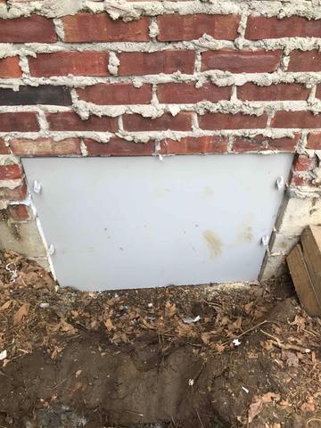 Crawl Space Door/Entry Way