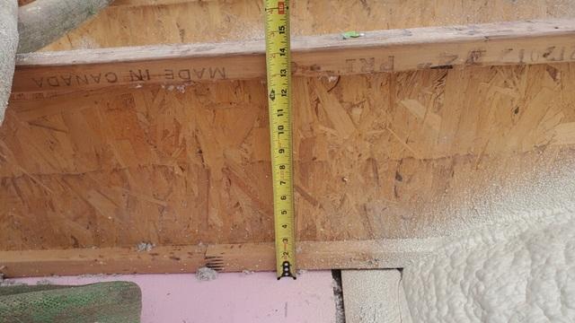 Existing Insulation Removed