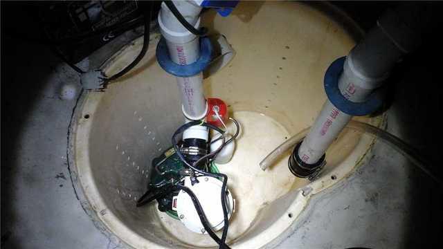Sump Pump Cleaned