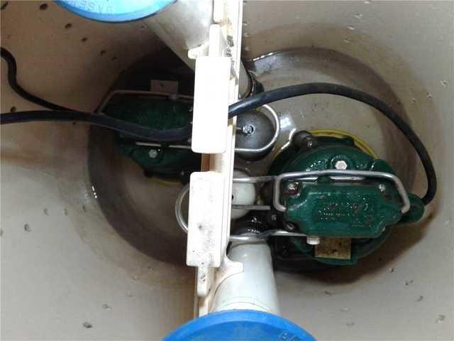 Sump Pump Almost Cleaned Out