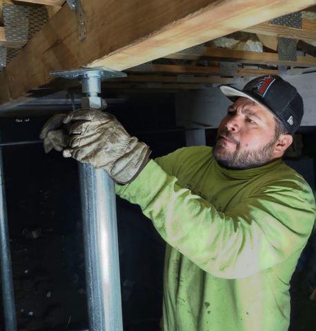 Installing a Crawl Space Support