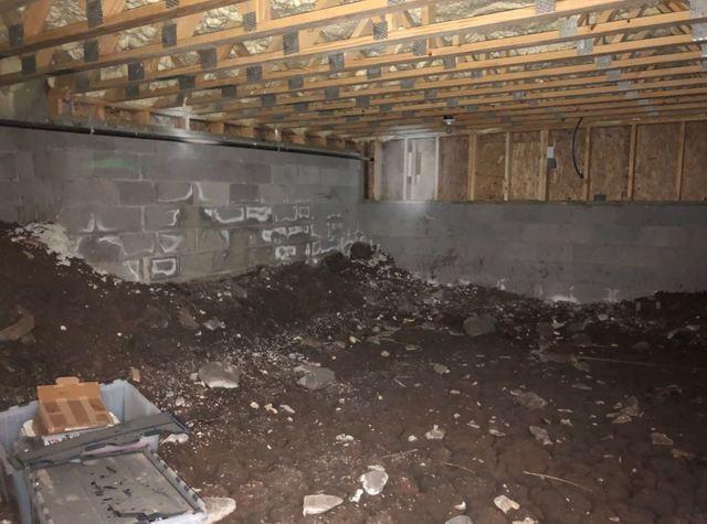 Humid Crawl Space