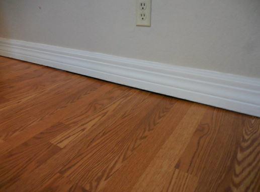 Gaps at the Baseboards