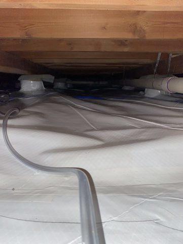 After Crawl Space Encapsulation