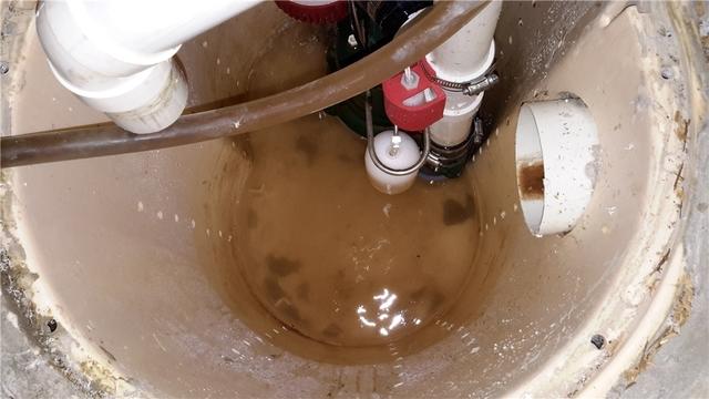 Sump Pump Cleaned