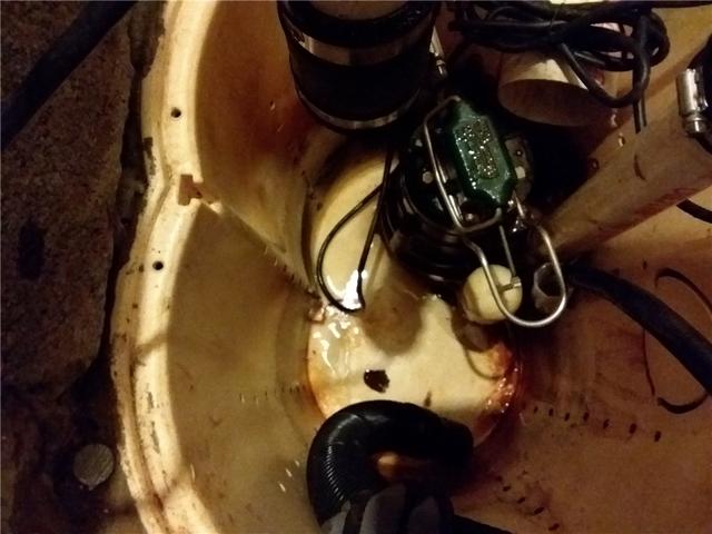 Sump Pump Cleaned