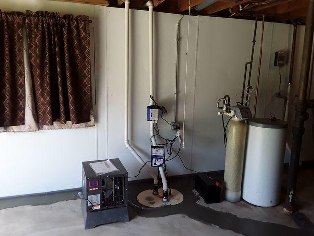 Room Protected from Moisure by Various Waterproofing Systems