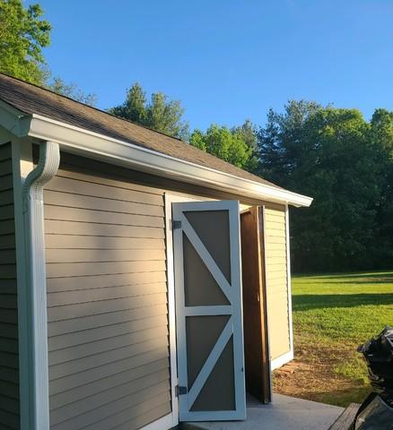 Post-Job Shed