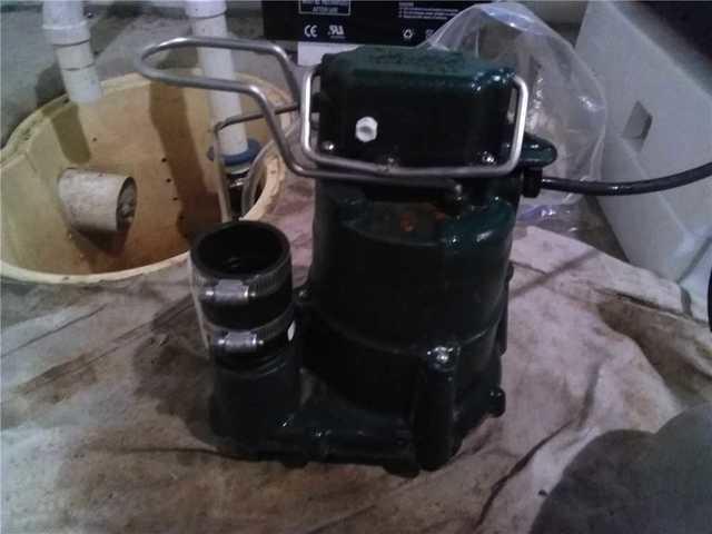 Sump Pump Vacuum