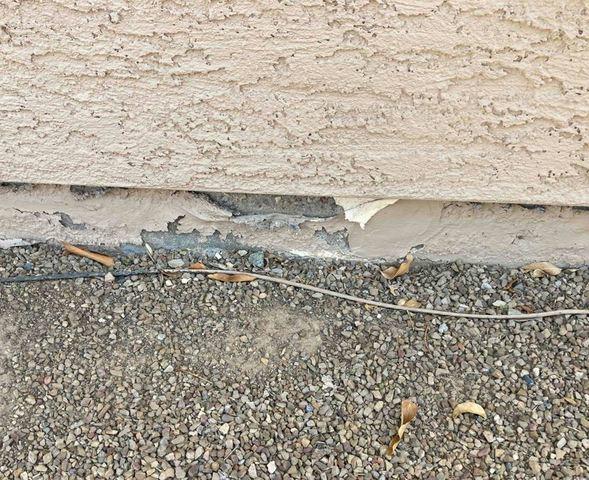 Stem Wall Failure Signs