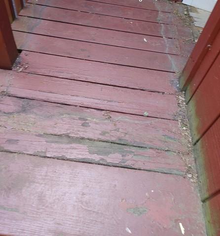 Dirty and Uneven Surface