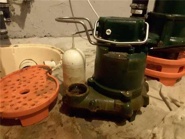 Sump pump Vacuum