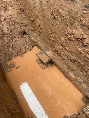 Push Piers Installed and Lift Procedure Complete