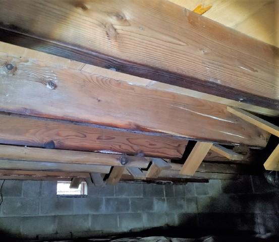 Moisture from Crawl Space on Joists in Cloquet, MN