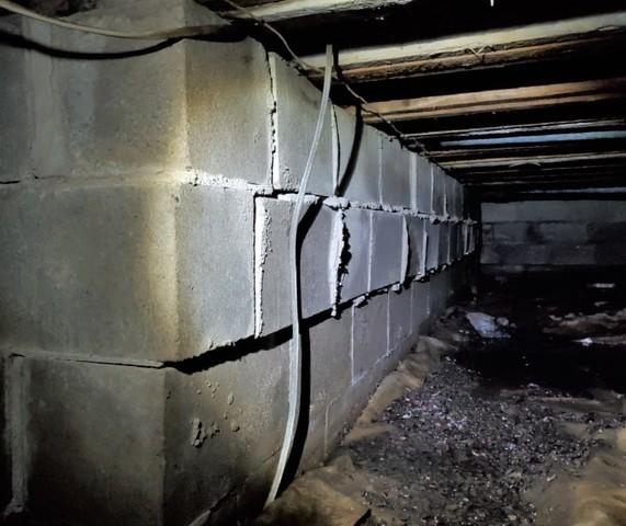 Sheering Continues Along the West Wall in Cloquet, MN