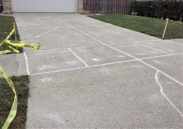 Concrete Driveway After PolyLevel