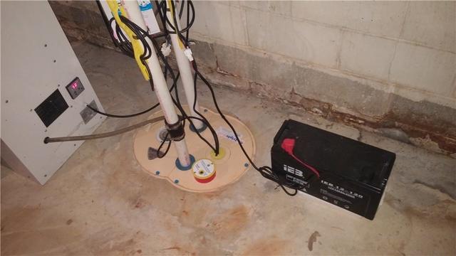 Here is the Triple Safe Sump Pump system with a backup battery!