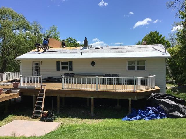 Now Time for the Protective Underlayment