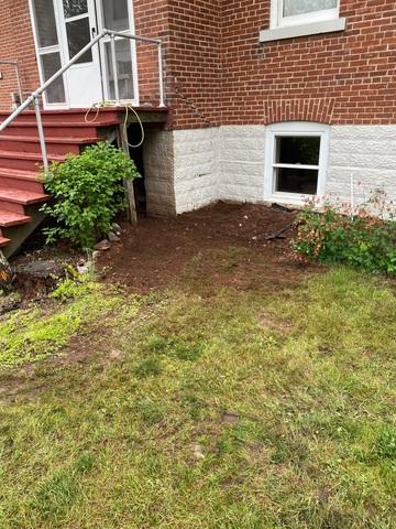 Sinking Foundation Restored with DBS Push Piers in Holcombe, WI