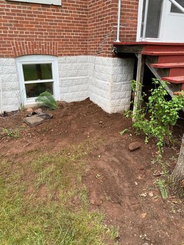 Stair-Step Cracking Fixed in Holcombe, WI