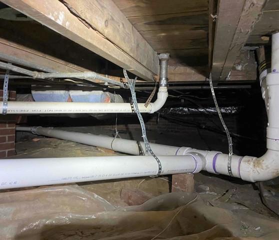 Mold Growth on Floor Joists