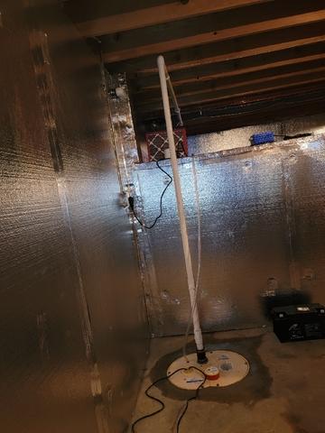 Crawl Space Sump Pump