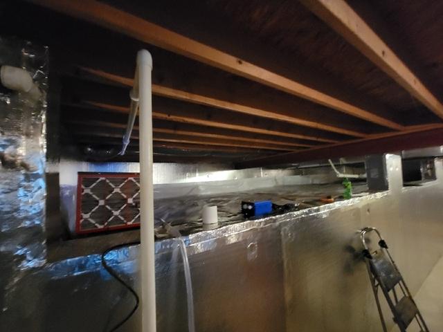 Crawl Space Dehumidifier