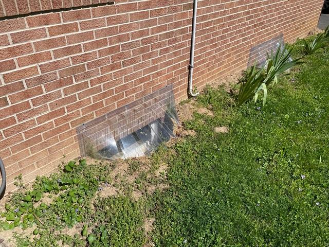 Old Bulky Window Well Covers