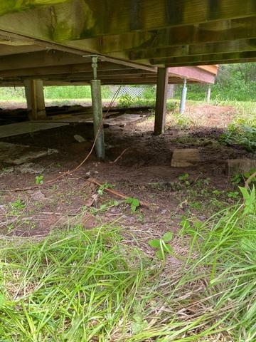 Helical Piers and SmartJacks to Support Bayfield, MN Cabin