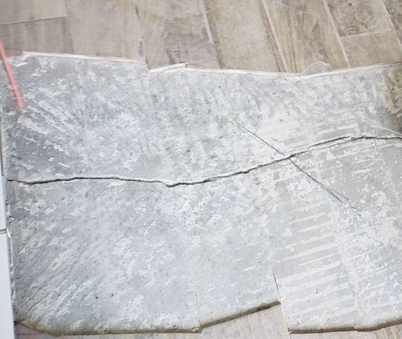 Concrete Cracks on The Floor