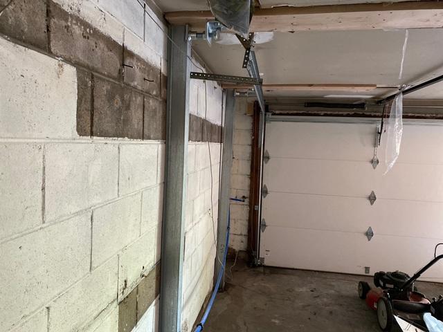 PowerBrace™ Support Beams Stabilize Garage Wall