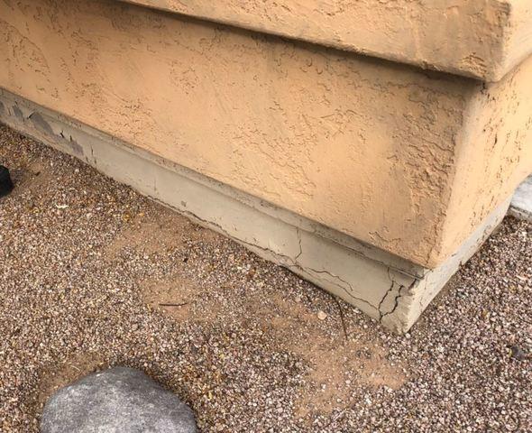 Signs of Advanced Rust in Stem Wall