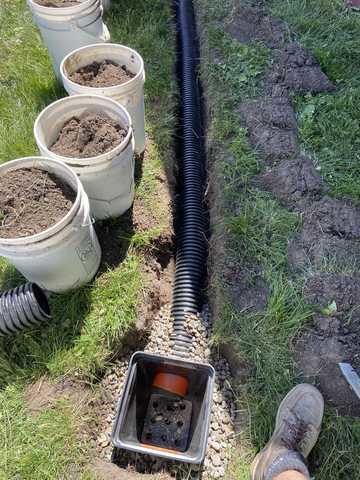 Underground Downspouts