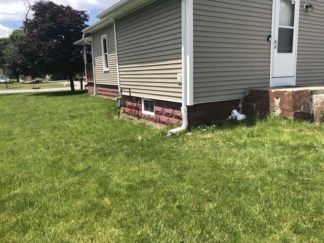 Underground Downspouts (Before)