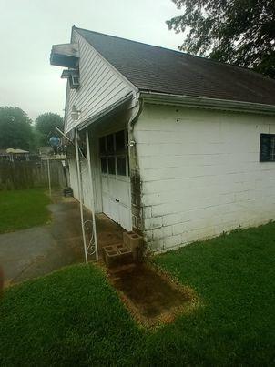 David C. in Salt Rock had cracks in the walls of his garage and noticed that the floor was starting to sink.